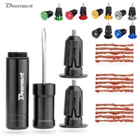 Ensemble d'outils de réparation de vélo Tubeless, extrémité de barre, colle cachée, perceuse de vélo sans chambre à air, outil de réparation de crevaison pour une utilisation rio 1